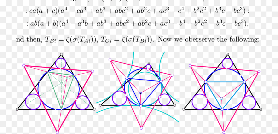 The Inner Tangent Triangle Ti Is Perspective To Orthic Triangle, Light, Neon Png Image