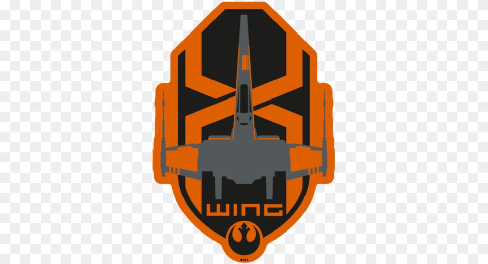 The Insignia Of Star Wars And Itu0027s Logos Symbols Were Star The Force Awakens, Logo, Rocket, Weapon, Bulldozer Png