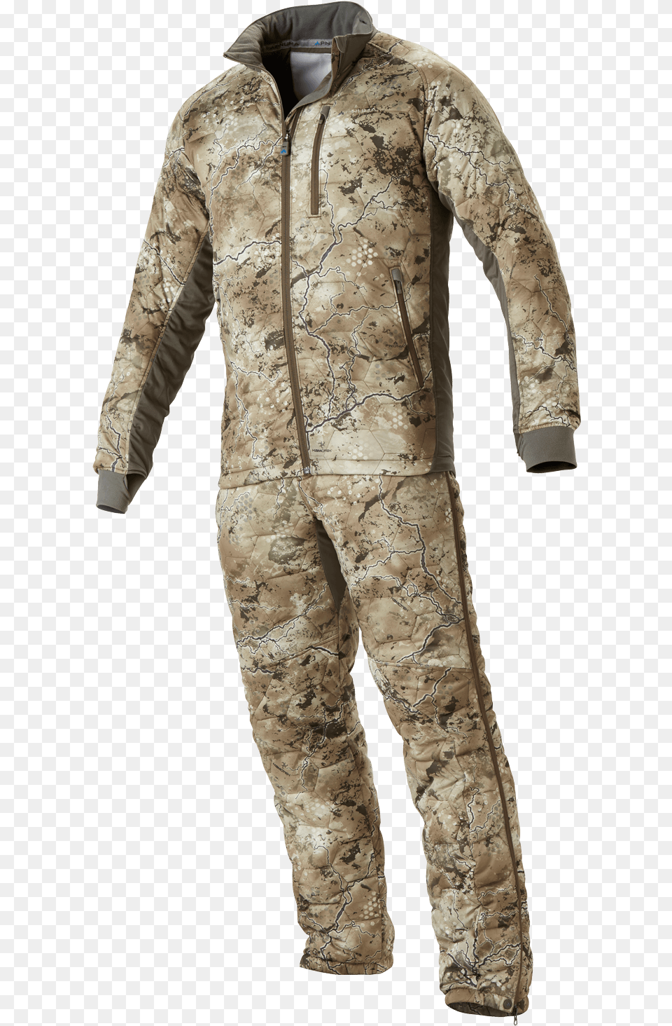 The Insulator Hunting System By Pnuma Outdoors Merino Wool Lined Hunting Jacket, Adult, Male, Man, Military Free Png