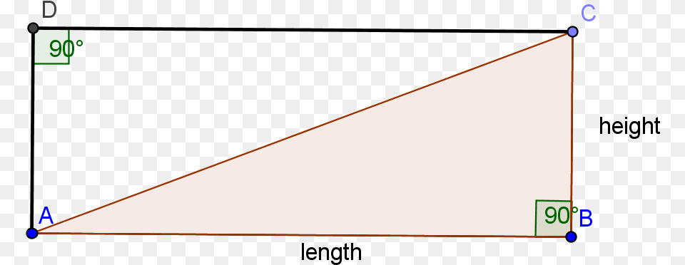 The Interior Angles Of A Triangle Diagram, Blackboard Png