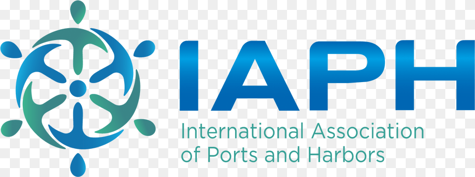 The International Association Of Ports And Harbors Iaph Logo, Spoke, Machine, Vehicle, Transportation Png