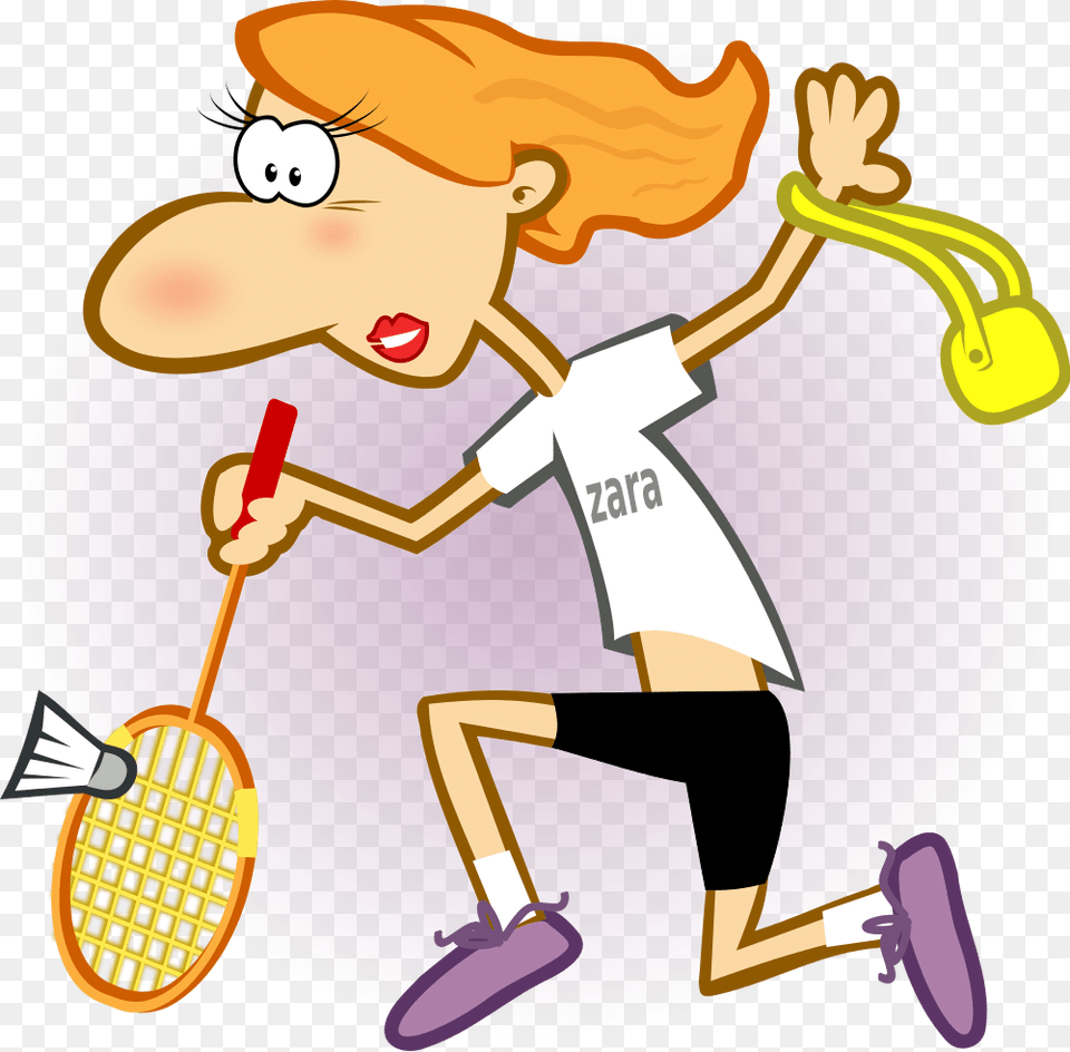 The International Ladies Badminton Club Is A Social, Sport, Racket, Person, Ball Png Image