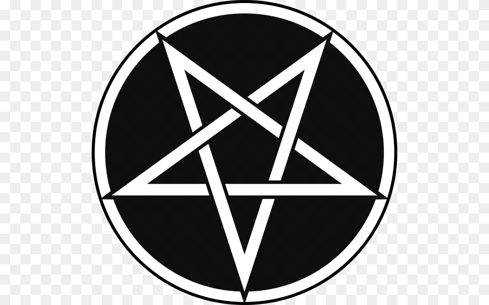 The Inverted Pentagram Is A Modern Symbol Of Satan New Orleans, Star Symbol, Disk Free Png Download