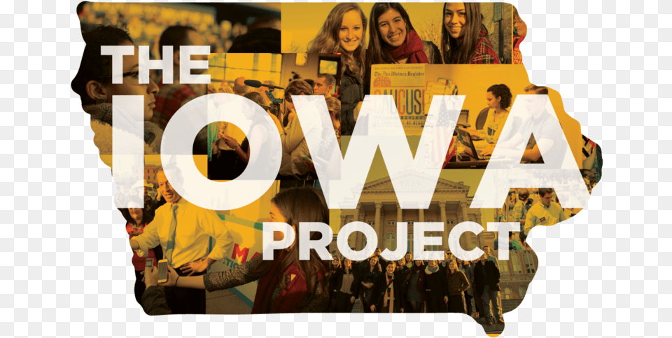 The Iowa Project 2020 Flyer, Woman, Person, Collage, Poster Free Png Download