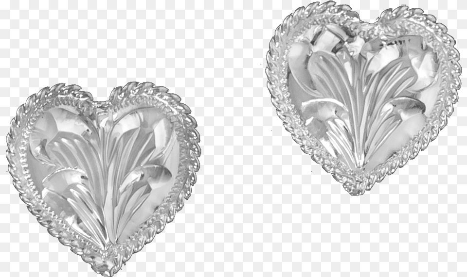 The Iris Sweetheart Studs Silver, Accessories, Diamond, Gemstone, Jewelry Free Transparent Png