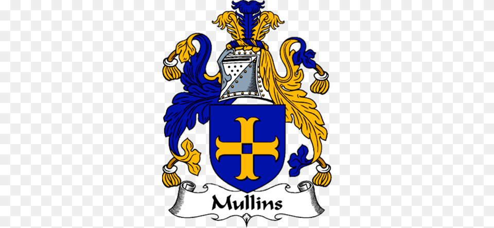 The Irish Mullins Family Crest Or Coat Of Arms Features Jarrett Coat Of Arms, Armor, Person Free Png