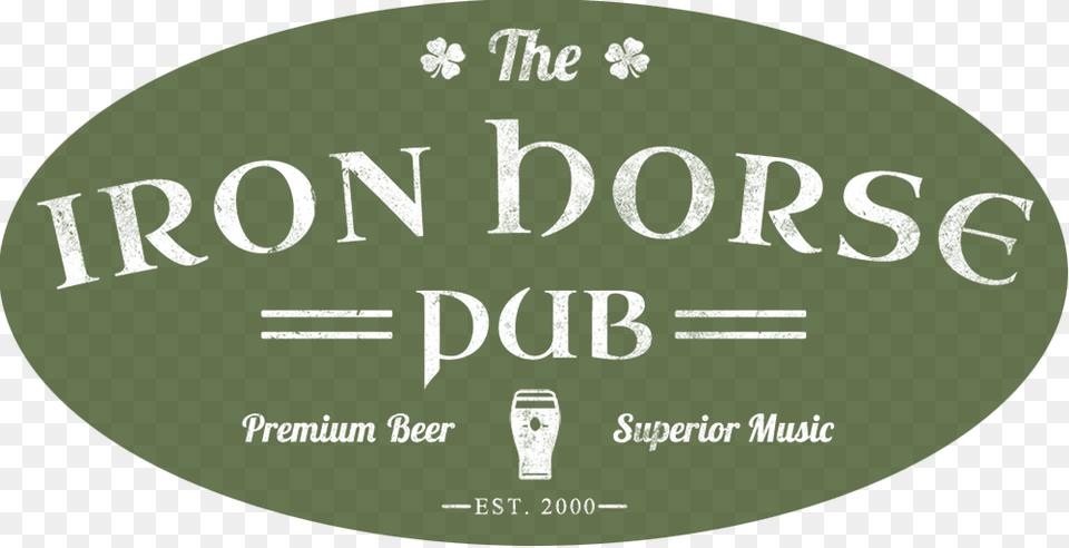 The Iron Horse Pub Label, Disk, Logo Free Png Download
