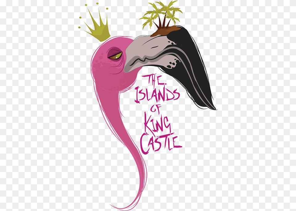 The Islands Of King Castle Logo Illustration, Animal, Beak, Bird, Adult Png Image