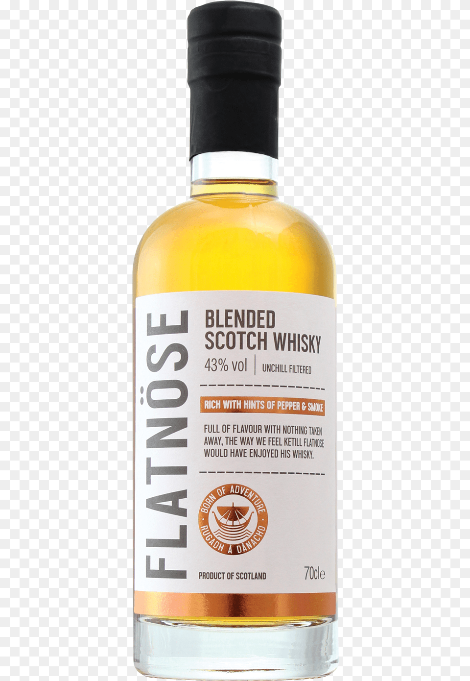 The Islay Boys Flatnose Blended Scotch Whisky Flat Nose Whisky, Alcohol, Beverage, Liquor, Bottle Free Transparent Png