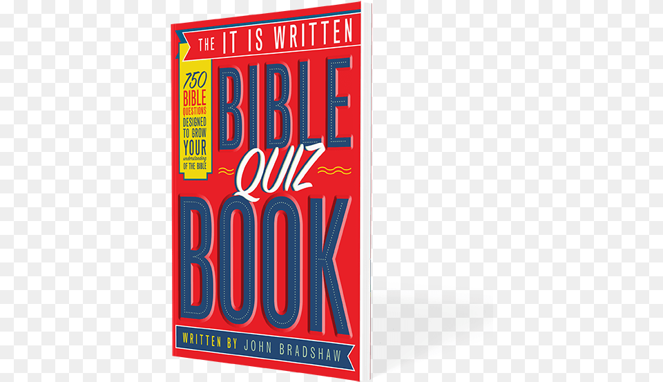 The It Is Written Bible Quiz Book 0 Graphic Design, Advertisement, Publication, Poster Png