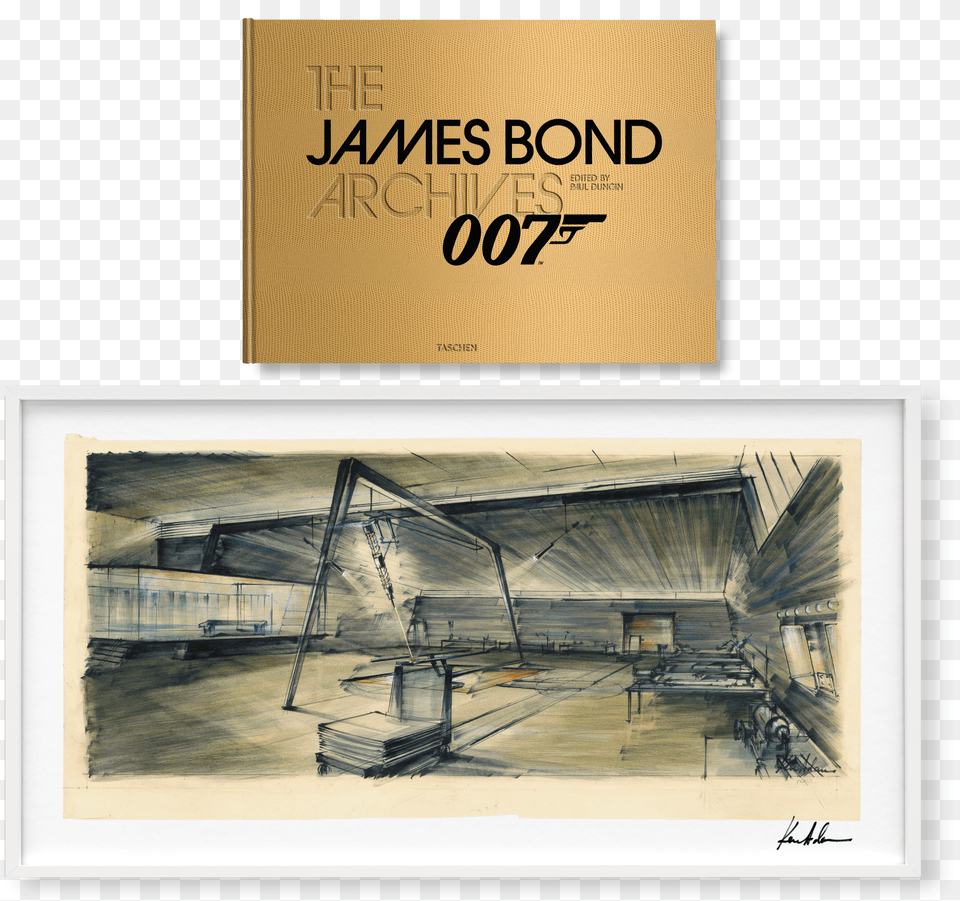 The James Bond Archives Golden Edition No Kenneth Hugo Adam Sets, Art, Book, Publication, Advertisement Png Image