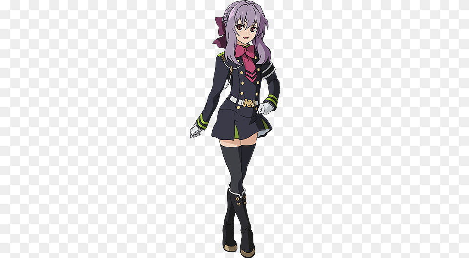 The Japanese Imperial Demon Army And Is The Real Sister Seraph Of The End Shinoa Hiragi, Book, Comics, Publication, Manga Free Png