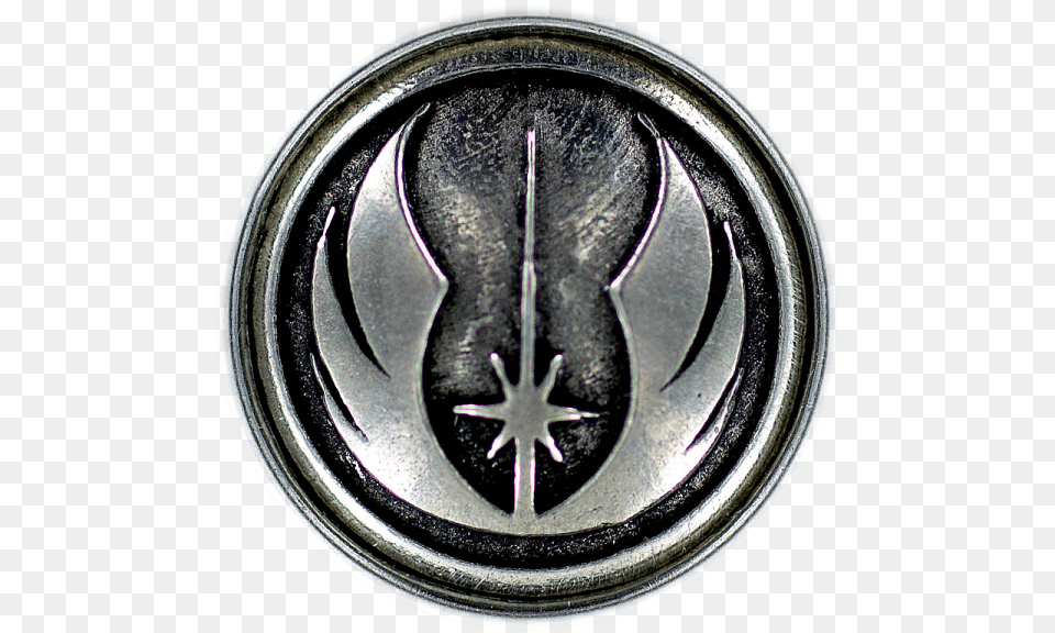 The Jedi Order Metal Emblemquottitlequotthe Jedi Order Symbol Logo Jedi Star Wars, Emblem Free Transparent Png