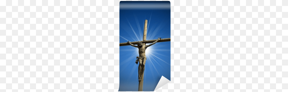 The Jesus On The Cross Wall Mural Pixers We Live Crucifix, Symbol Free Png Download