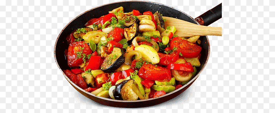 The Jiffy Cooking Club Ratatouille Plat, Food, Lunch, Meal, Dining Table Free Png