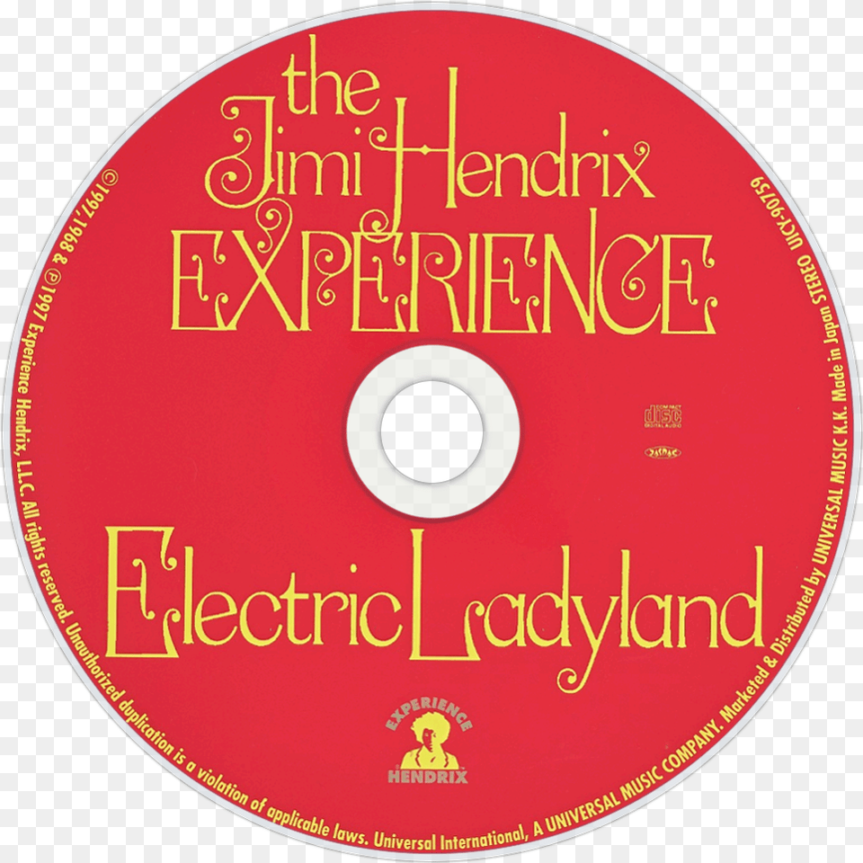 The Jimi Hendrix Experience Music Fanart Fanarttv Jimi Hendrix Electric Ladyland, Disk, Dvd Png Image