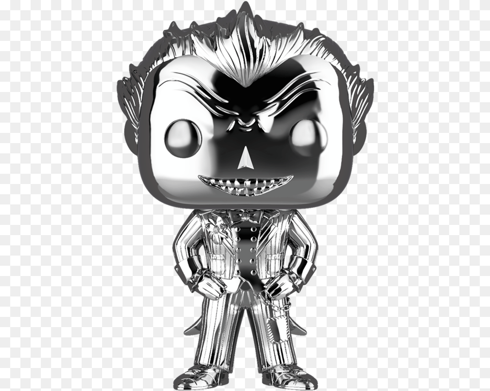 The Joker Chrome Joker Funko Pop, Alien, Person Free Png Download