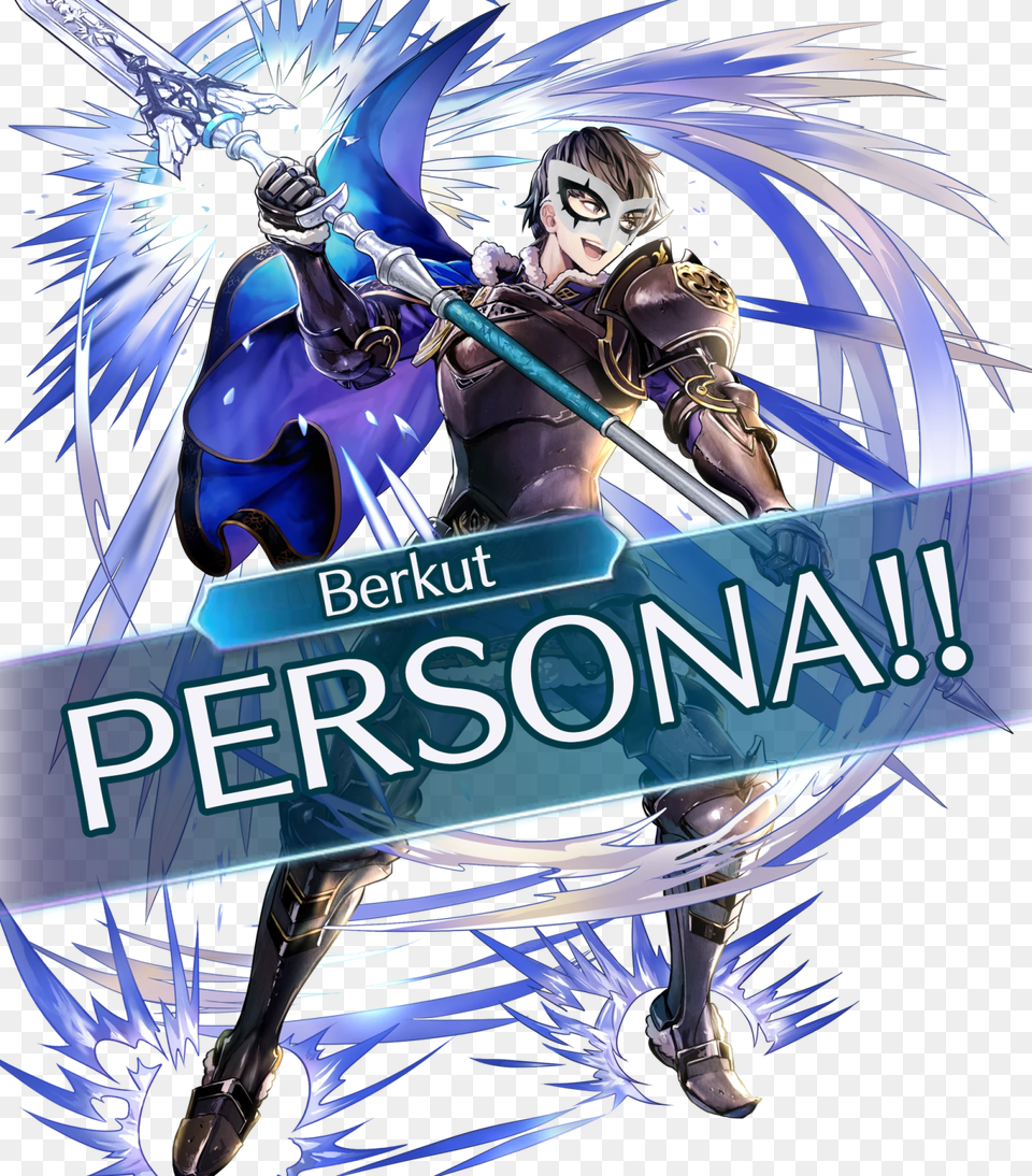 The Joker X Reader Berkut Fire Emblem Heroes, Book, Comics, Publication, Adult Png Image