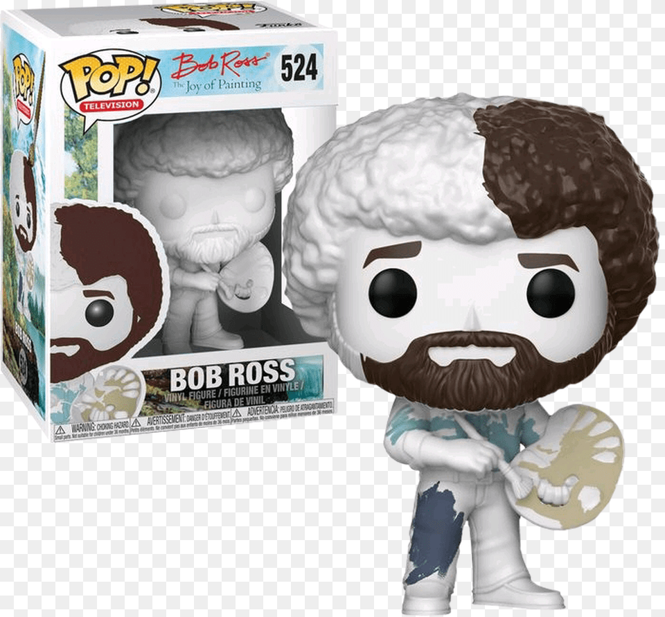 The Joy Of Painting Bob Ross Funko Pops, Baby, Person, Face, Head Free Png