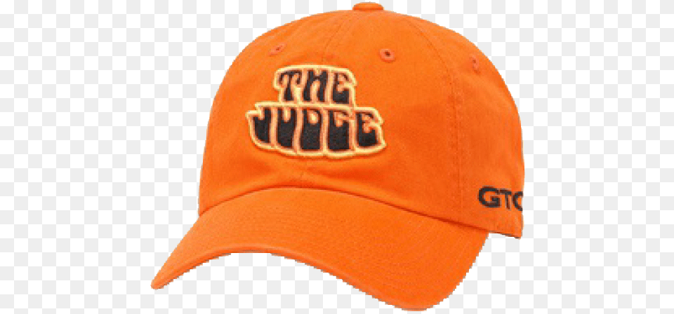 The Judge Pontiac Gto Hat Orange Gto Judge Hat, Baseball Cap, Cap, Clothing, Hardhat Free Png Download