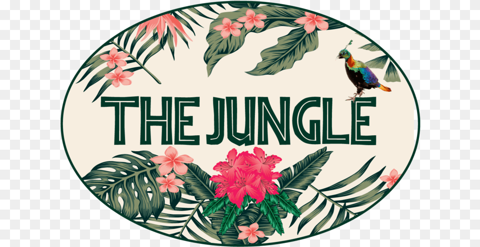 The Jungle Logo Peony, Animal, Bird, Art, Flower Free Png