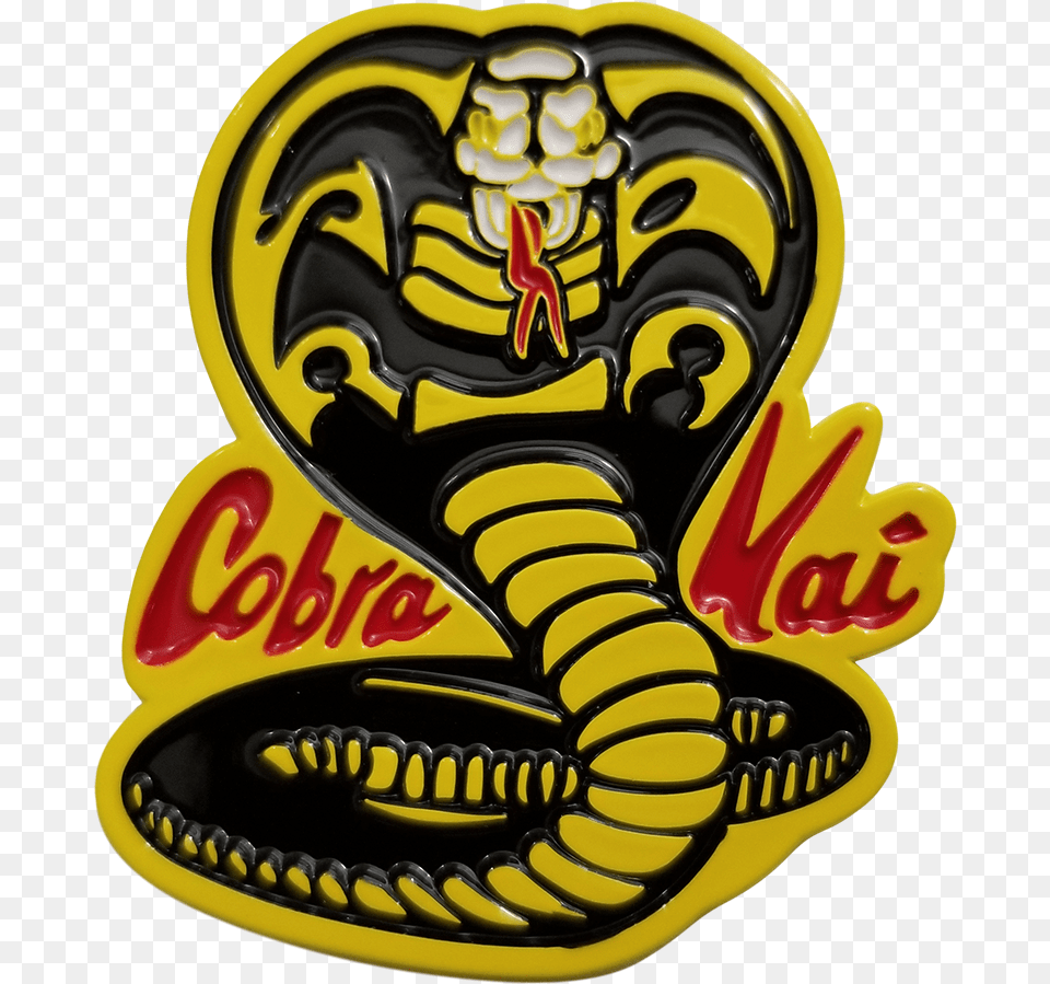 The Karate Kid Cobra Kai Logo Enamel Pin Cobra Kai Logo Svg, Helmet, Animal, Reptile, Snake Png