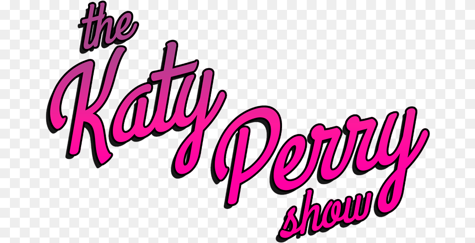 The Katy Perry Show Calligraphy, Purple, Text, Dynamite, Light Free Png Download
