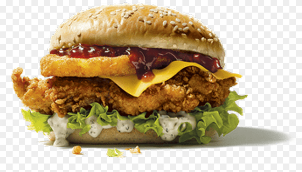 The Kfc Christmas Burger, Food Free Png