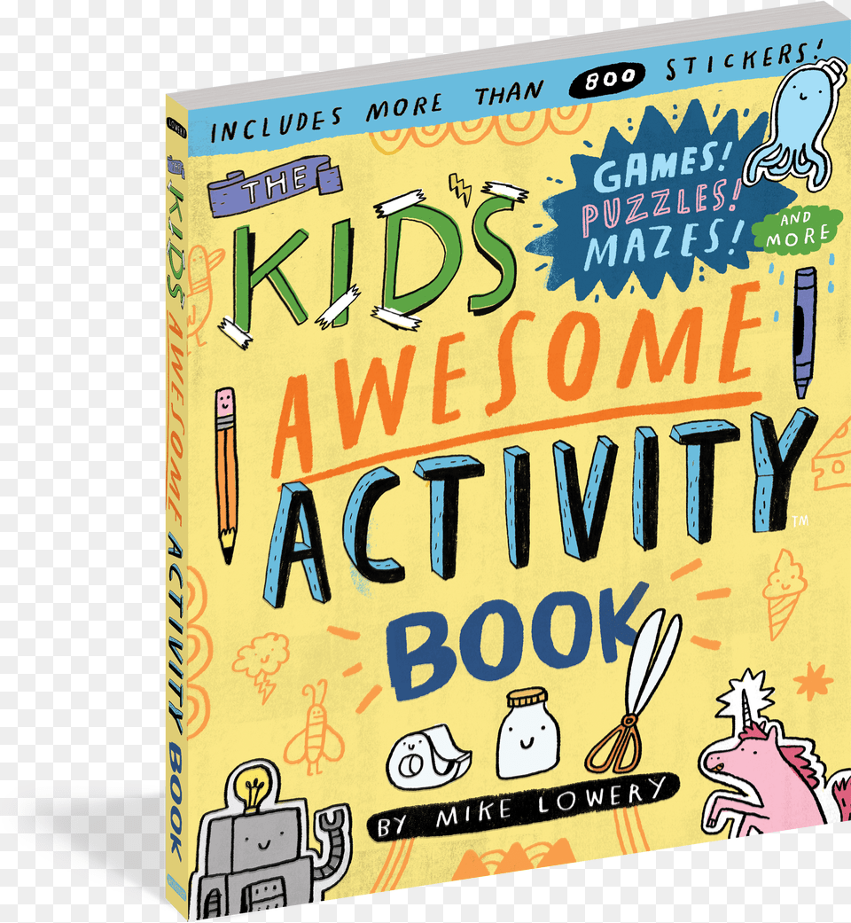 The Kid39s Awesome Activity Book Mike Lowery Activity Book Free Transparent Png