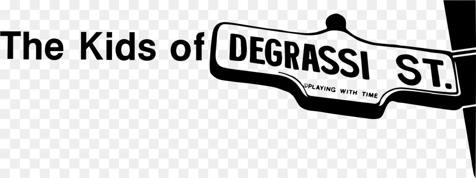 The Kids Of Degrassi St Street Sign, Firearm, Weapon Free Transparent Png
