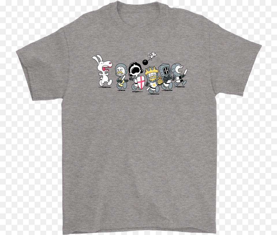 The Killer Rabbit Of Caerbannog Monty Python Snoopy Chiefs Grinch Shirt, Clothing, T-shirt, Person Free Png