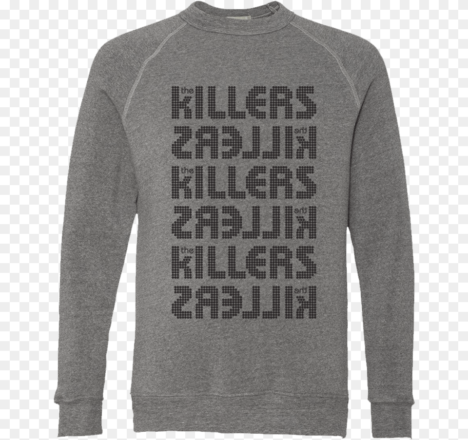 The Killers Menu0027s Logo Sweatshirt Long Sleeve, Clothing, Sweater, Knitwear, Long Sleeve Png