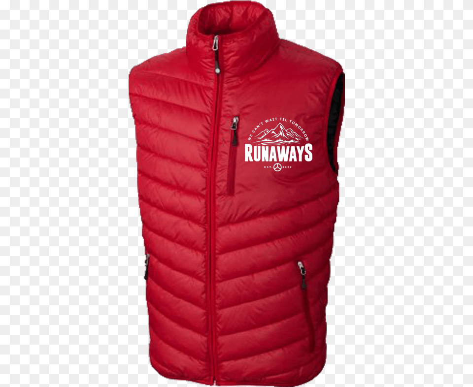 The Killers Red Runaways Vest Sweater Vest, Clothing, Coat, Jacket, Lifejacket Png