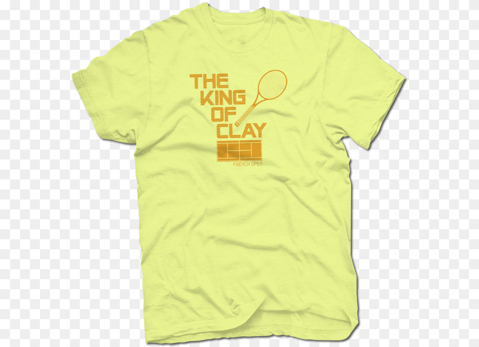 The King Of Clay T Shirt, Clothing, T-shirt Free Png