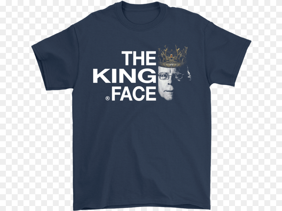 The King Of Horror Face Logo North Face Style Stephen Pink Floyd Their Mortal Remains Shirt, Clothing, T-shirt, Adult, Male Free Transparent Png