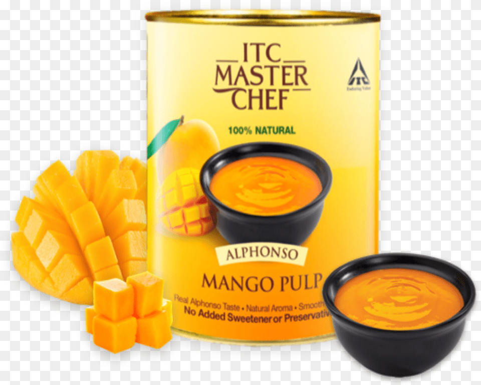 The King Of Mangoes Mango Pulp, Food, Ketchup, Fruit, Meal Png Image