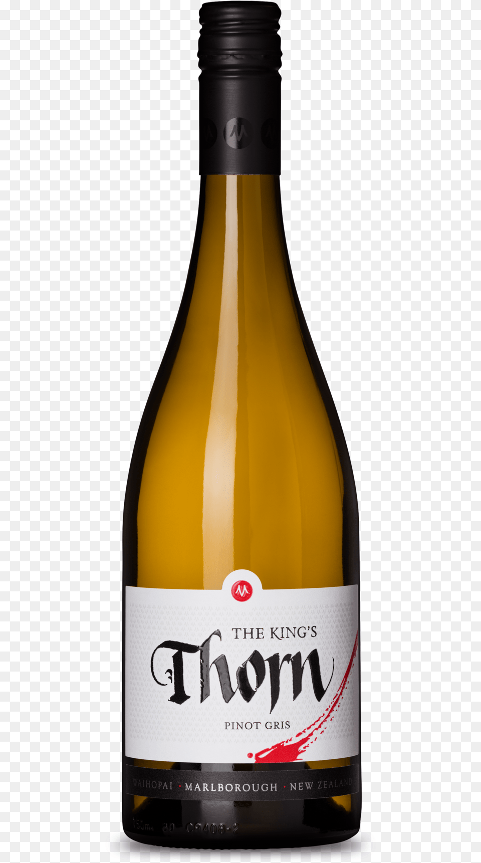 The King S Thorn Pinot Gris, Alcohol, Beer, Beverage, Bottle Free Png