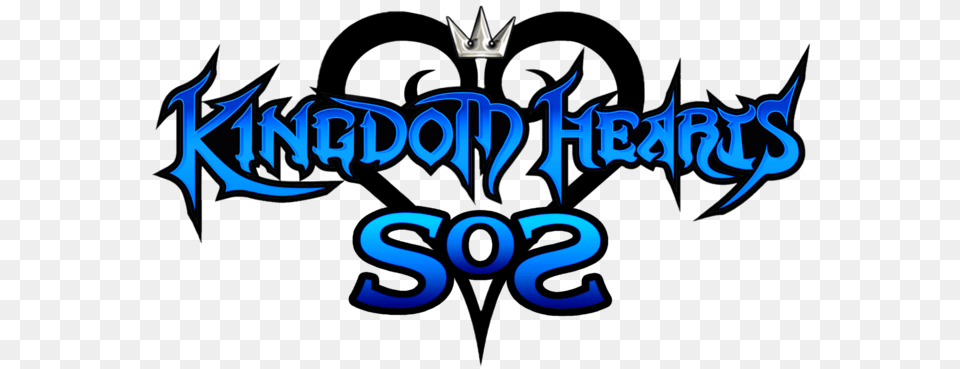The Kingdom Hearts Kh Logo, Text, Dynamite, Weapon, Light Free Png Download