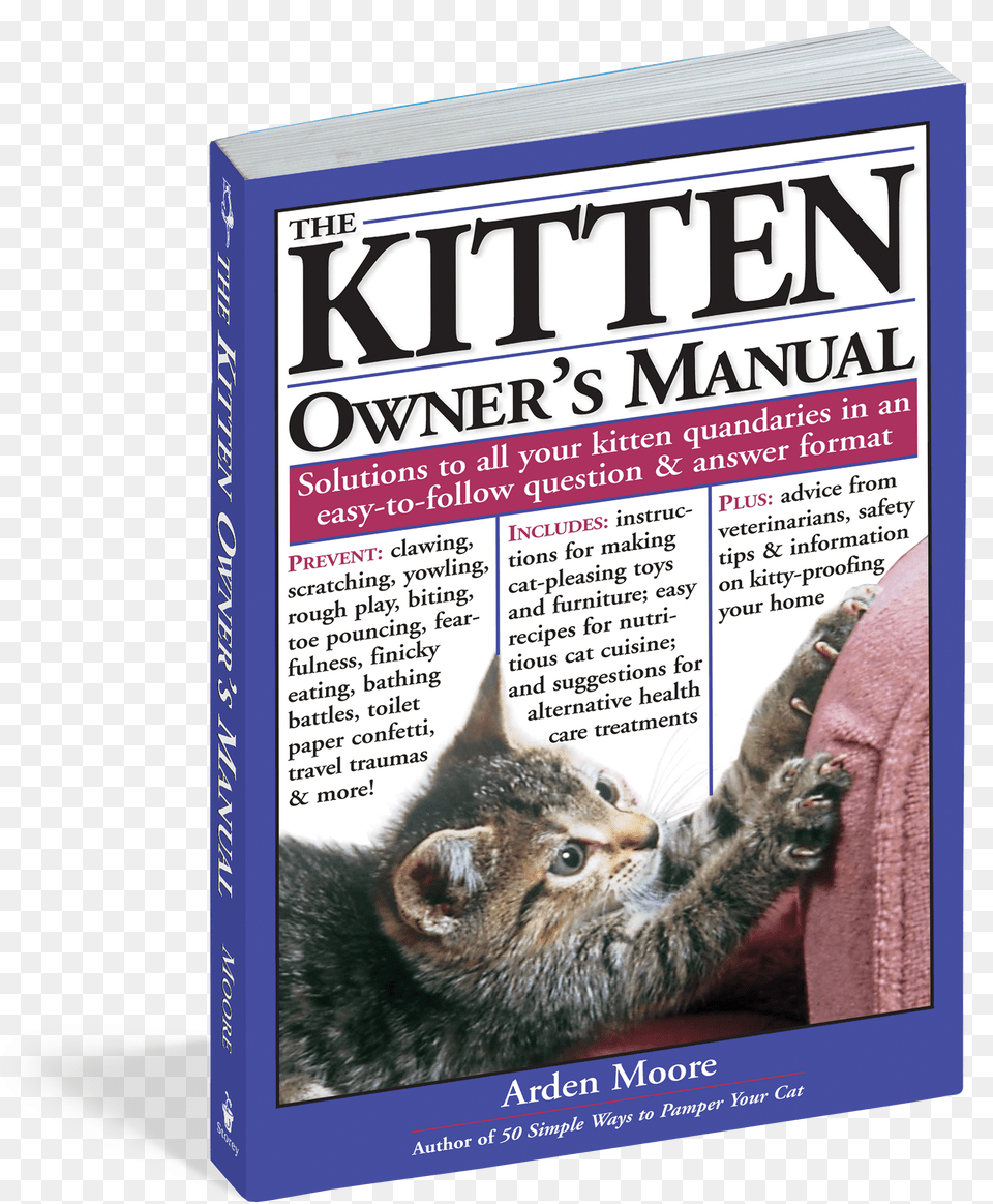 The Kitten Owner39s Manual Storey Publishing The Kitten Owner39s Manual Stox, Publication, Animal, Cat, Mammal Free Png