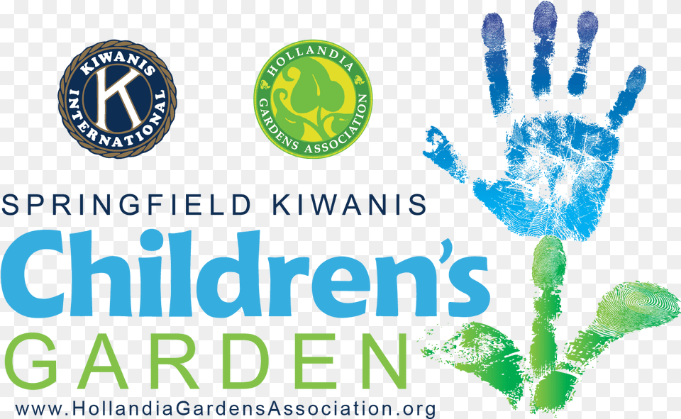 The Kiwanis Children39s Garden Will Be The Home Garden Lafayette Kiwanis Club Logo Tile Coaster, Person, Advertisement, Body Part, Hand Free Transparent Png