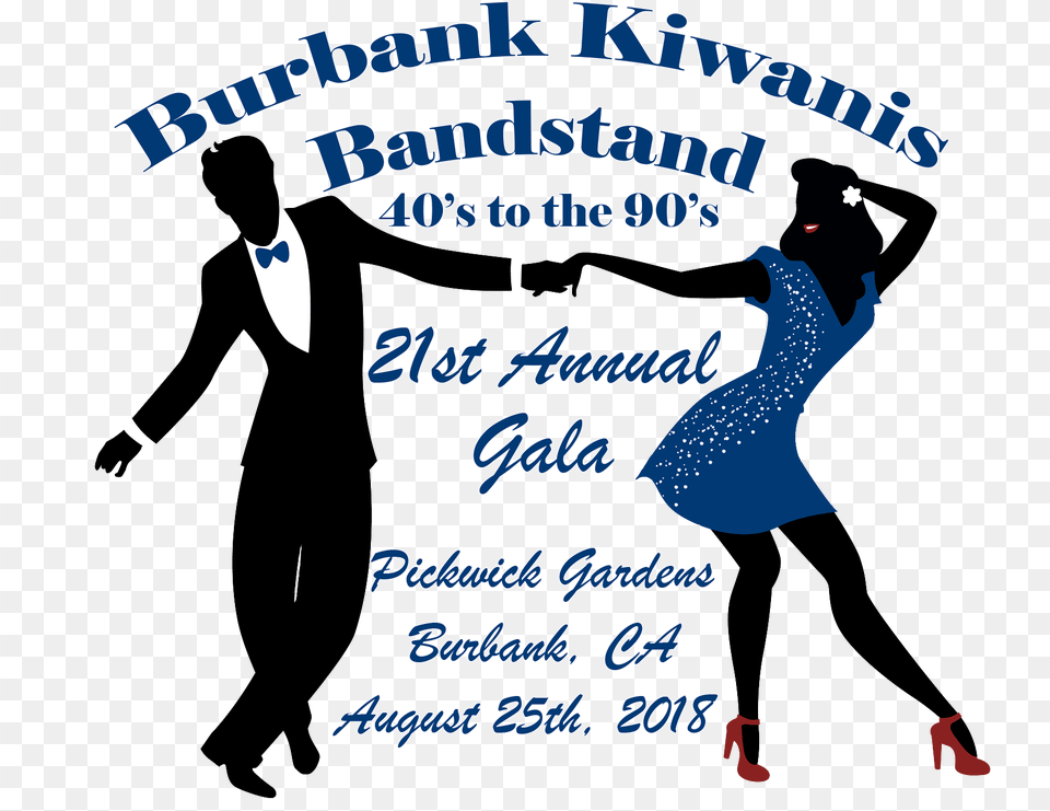 The Kiwanis Club Of Burbank Is Proud To Announce Its Lindy Hop, Dancing, Leisure Activities, Person, Adult Free Png Download