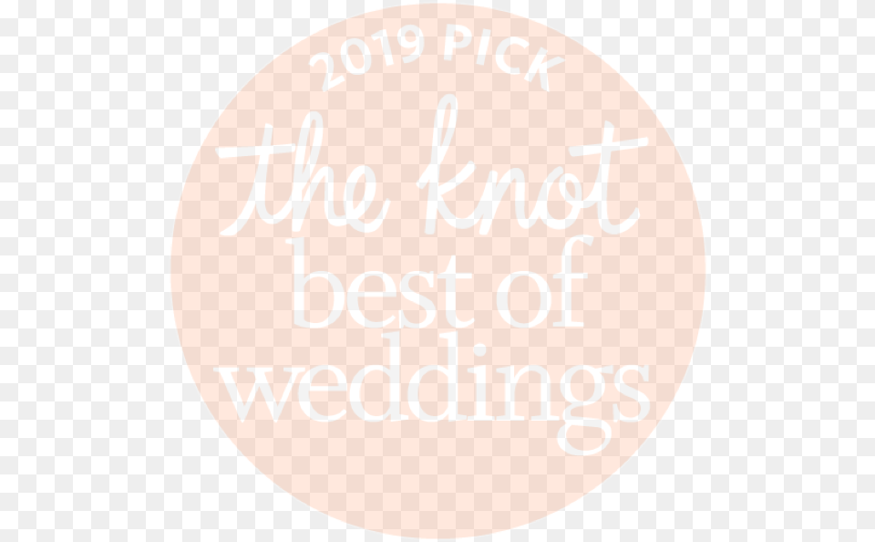 The Knot Best Of Weddings 2019 Pick Knot Best Of Weddings, Text, Disk Free Png