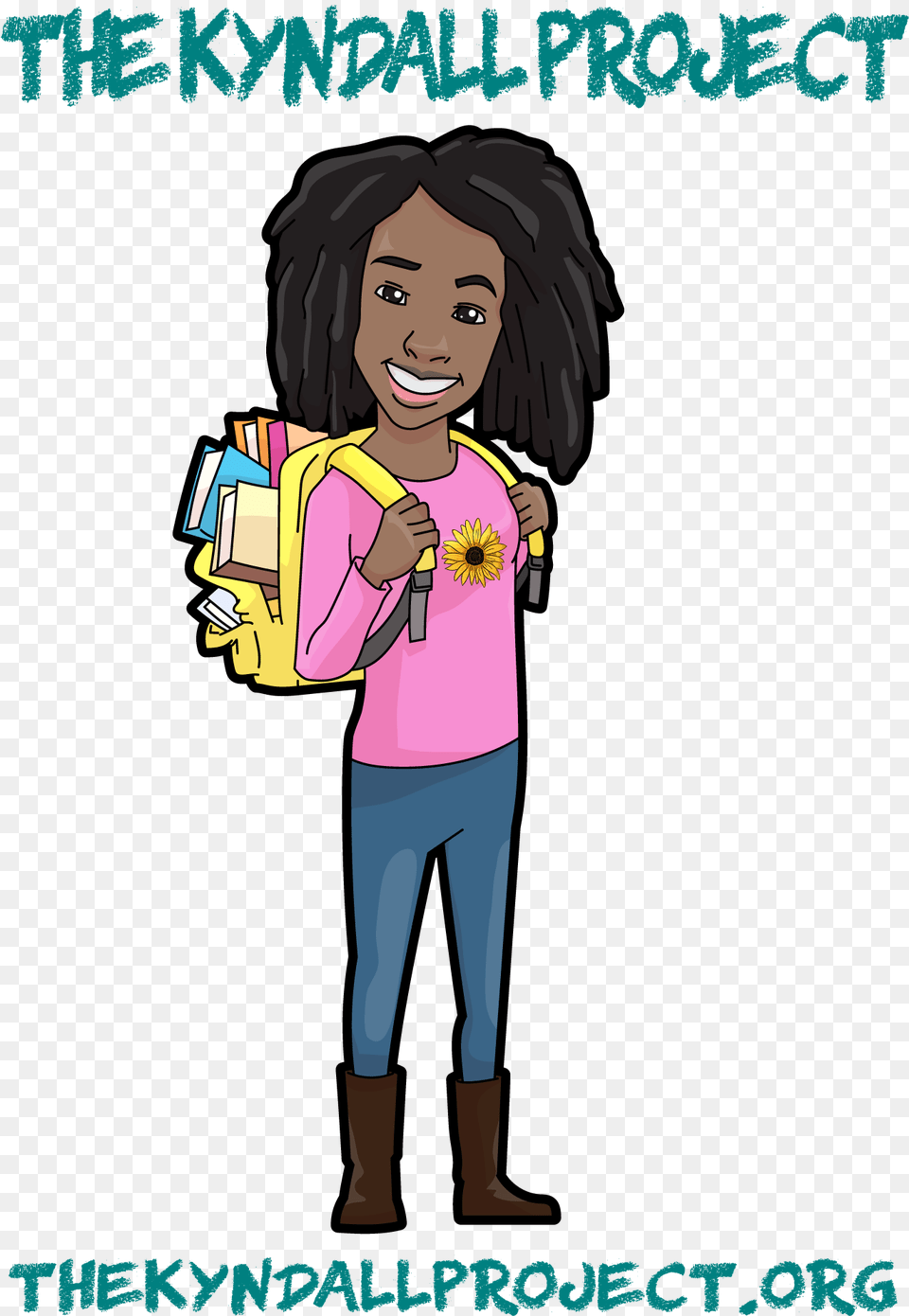 The Kyndall Project 3rd Annual Back To School Jam Cartoon, Book, Publication, Comics, Person Free Transparent Png