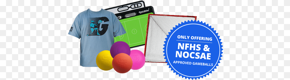 The Lacrosse Ball Olympia Sports Ge263p Sport Write Classic Clipboard, Clothing, Sphere, T-shirt, Advertisement Free Transparent Png
