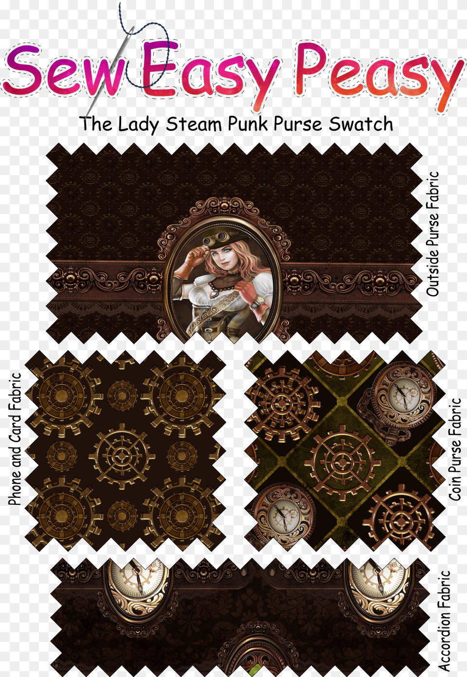 The Lady Steampunk Purse, Publication, Book, Adult, Person Free Png