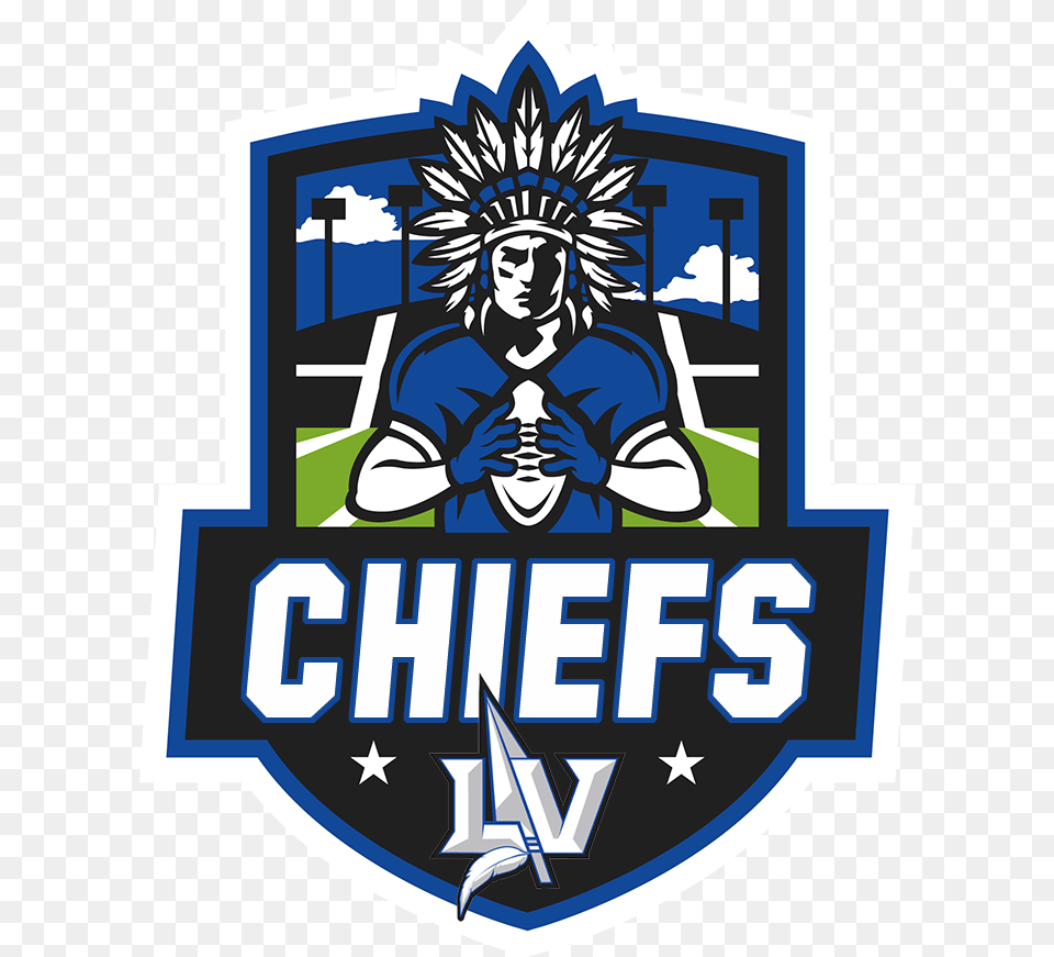 The Lake View Chiefs Football Program Took Major Steps In Language, Baby, Badge, Emblem, Logo Png Image