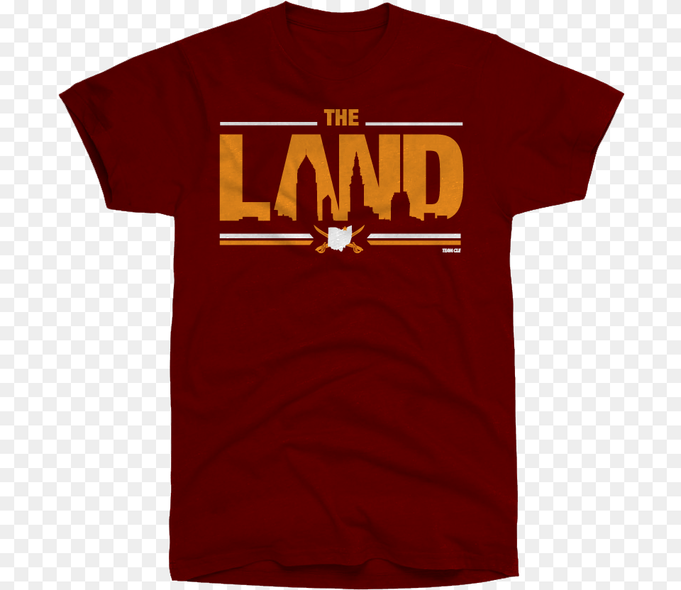 The Land Unisex, Clothing, Maroon, T-shirt, Shirt Png