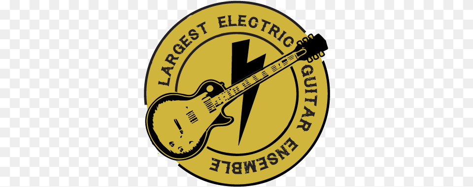 The Largest Electric Guitar Ensemble Logo Image Logo De Guitar Electrik, Musical Instrument Png