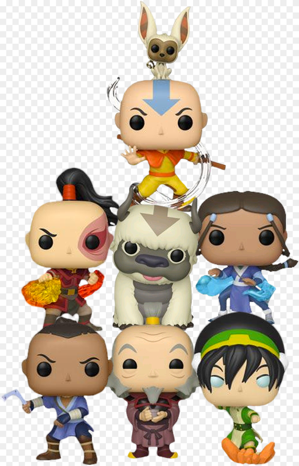 The Last Airbender Avatar Last Airbender Pop Vinyl, Baby, Person, Doll, Toy Free Png Download