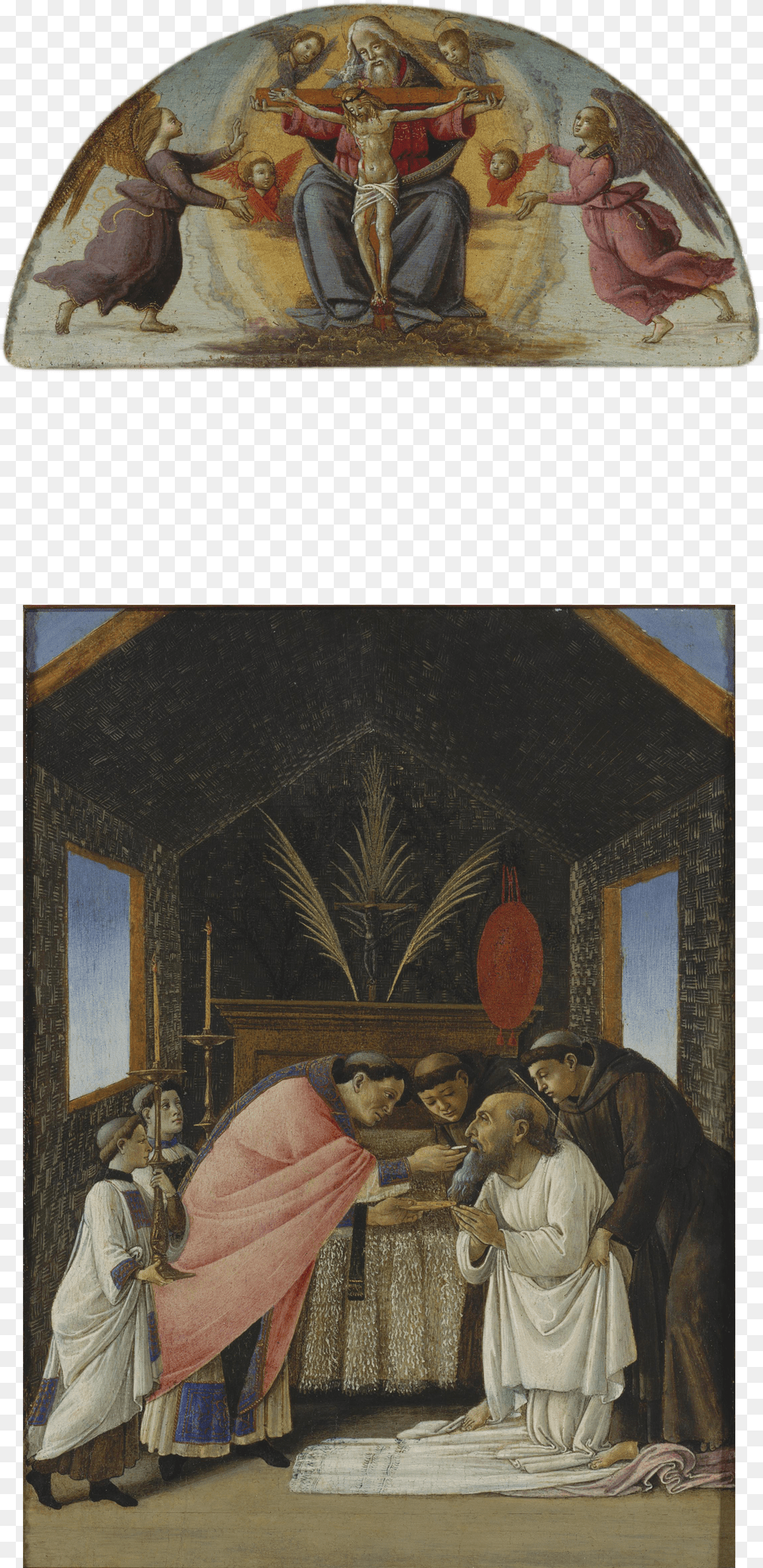 The Last Communion Of St Jerome Sandro Botticelli The Last Communion Of Saint Jerome Free Transparent Png